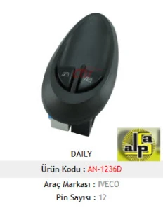 CAM ANAHTARI>İVECO DAİLY 99-06  6+6 - MCAR-AN1236D ürün görseli