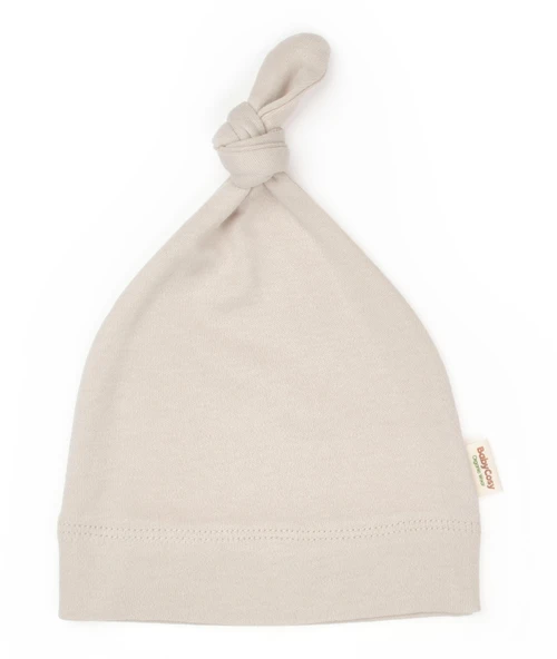 Bebek Tulum Şapka %100 Organik Pamuk , Bebek - Yenidoğan- csy8182 - 5