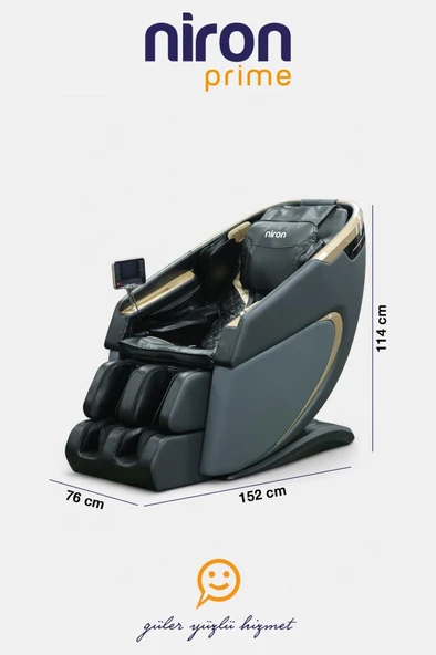 Quantum Akıllı Masaj Koltuğu – 6 Başlık, 143 cm SL Ray, 18 Program & Isıtma Teknolojisi - Resim 8
