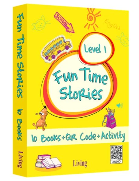 Living Level 1 Fun Times Stories 10'lu Hikaye Seti ürün görseli 1