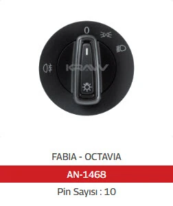 CAM ANAHTARI>FABIA - OCTAVIA FAR ANAHTARI - MCAR-AN1468 - 1