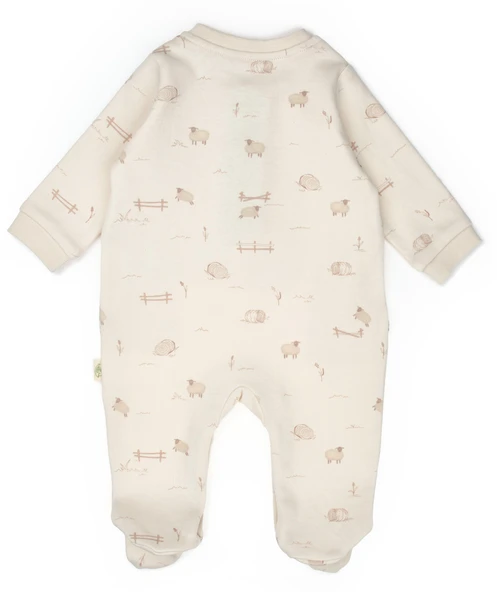 Bebek Tulum Şapka %100 Organik Pamuk , Bebek - Yenidoğan- csy8182 - 3