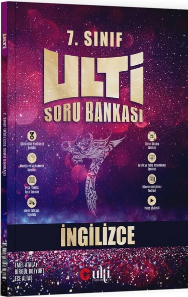 Ulti Yayınları 7. Sınıf İngilizce Soru Bankası ürün görseli