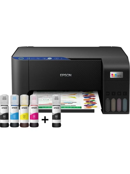 EPSON Ecotank L3251 Fotokopi+Tarayıcı+Wifi Tanklı Yazıcı - 1