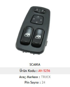 CAM ANAHTARI>SCANIA SOL - MCAR-AN5256 ürün görseli