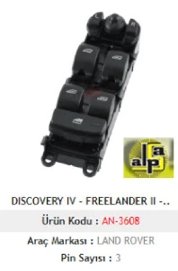 CAM ANAHTARI>DISCOVERY IV - FREELANDER II - RANGE ROVER S - SOL   >>AH22-14540-AC - MCAR-AN3608 ürün görseli
