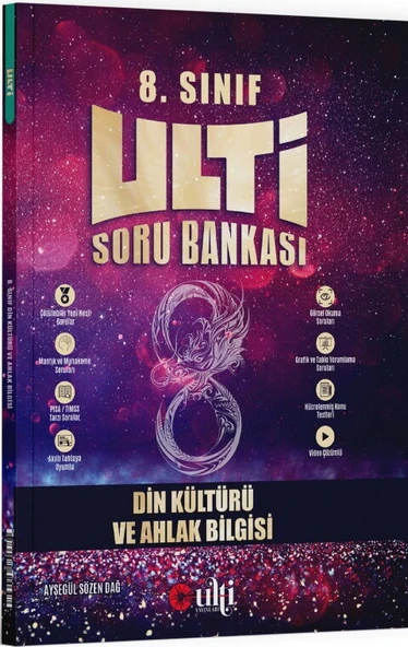 Ulti Yayınları 8. Sınıf LGS Din Kültürü ve Ahlak Bilgisi Soru Bankası ürün görseli