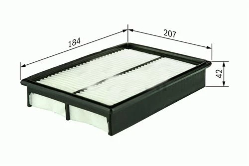 SA2148PL HAVA FİLTRESİ CIVIC V-CIVIC VI 91-96 C2138/3 x 17220PO7000 ürün görseli