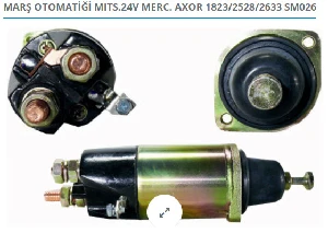 MARŞ OTOMATİĞİ-MIT 24V MERCEDES AXOR II - REMARK-SM026 ürün görseli