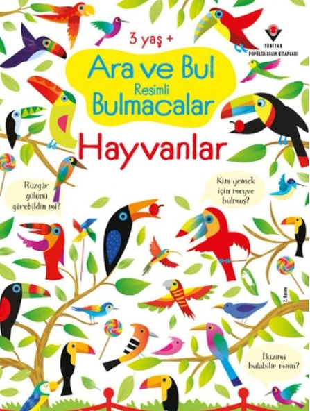 Ara Ve Bul Resimli Bulmacalar - Hayvanlar ürün görseli