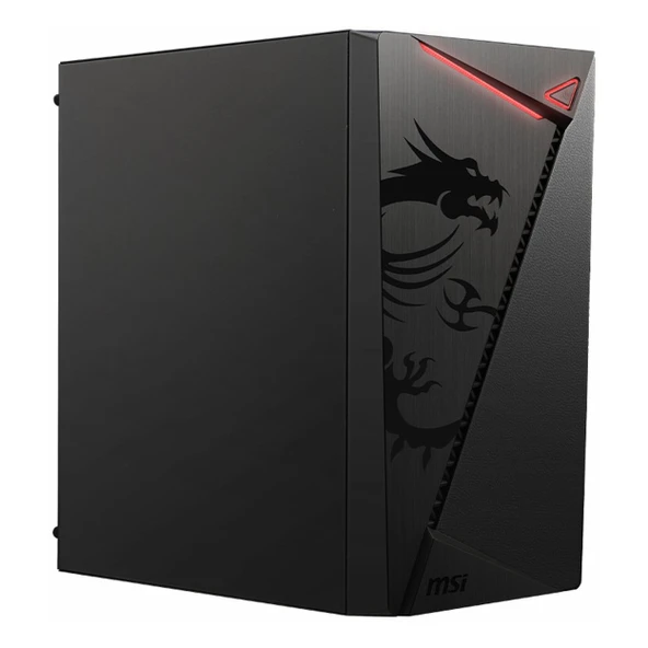 MSI MAG Shield M301 USB 3.2 LED mATX Mid Tower Siyah Kasa ürün görseli 1