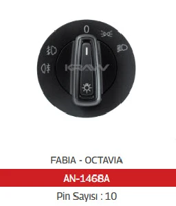 CAM ANAHTARI>FABIA - OCTAVIA FAR ANAHTARI - MCAR-AN1468A - 1