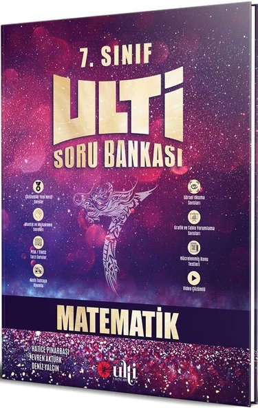 Ulti Yayınları 7. Sınıf Matematik Soru Bankası ürün görseli