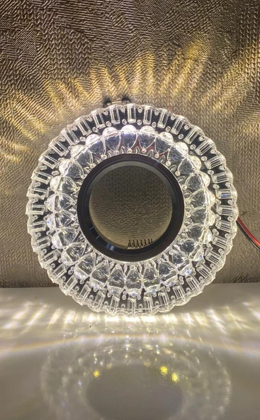 3 Adet CATA CT 6637 Lale Led Çerçeveli Günışığı Cam Spot Kasası - 4