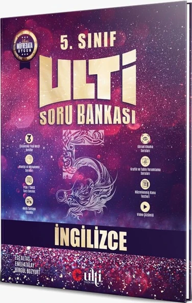 Ulti Yayınları 5. Sınıf İngilizce Soru Bankası ürün görseli