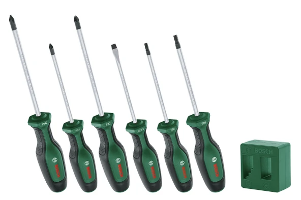 BOSCH 6 Parça Premium Tornavida Takımı (1600A02W7L) ürün görseli