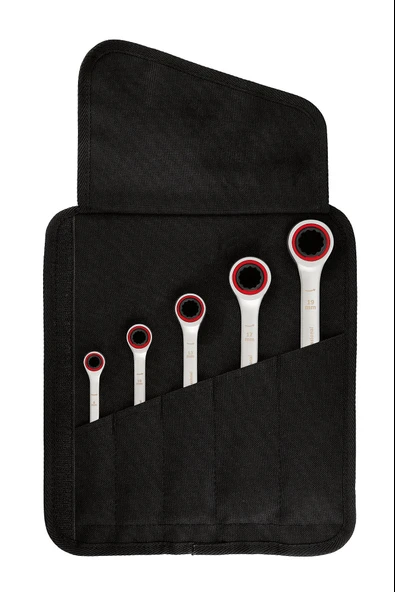 BOSCH Profesyonel 5 Parça Cırcırlı Kombine Anahtar Takımı (1600A02Z3D) - Resim 2