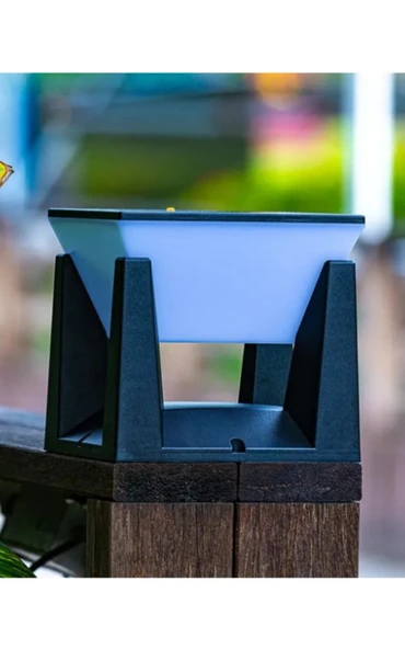 Adal Solar Led Armatürü Set Üstü 60w 3000k-4000k-6500k Ip54 Kare ( Kumandalı ) - Resim 7