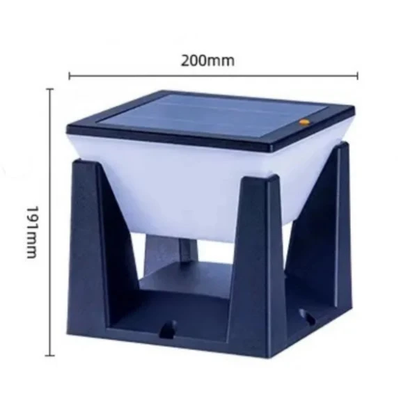 ADAL Küp Solar Led Set Üstü 30W Güneş Enerjili KUMANDALI - Resim 5