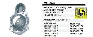MARŞ ÖN KAPAK-BT ATEGO REDIKSIYON TARAF - REMARK-MC343 - 1