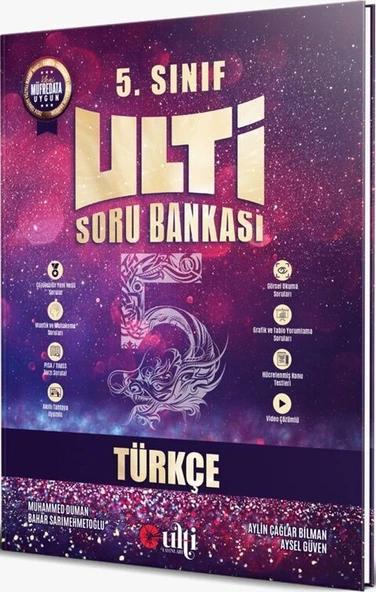 Ulti Yayınları 5. Sınıf Türkçe Soru Bankası ürün görseli