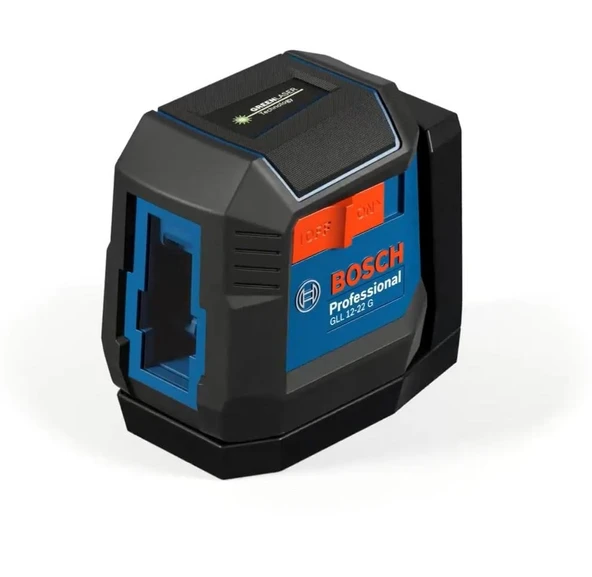 BOSCH GLL 12-22 G Çapraz Çizgili Yeşil Lazer Terazi - Resim 2
