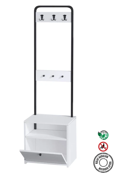 Decormet Tina Vestiyer Dec0095 Beyaz - Resim 3