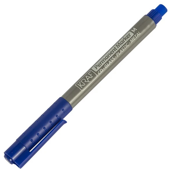 Kraf Asetat Kalemi Silgili (M) 260 Mavi - 2
