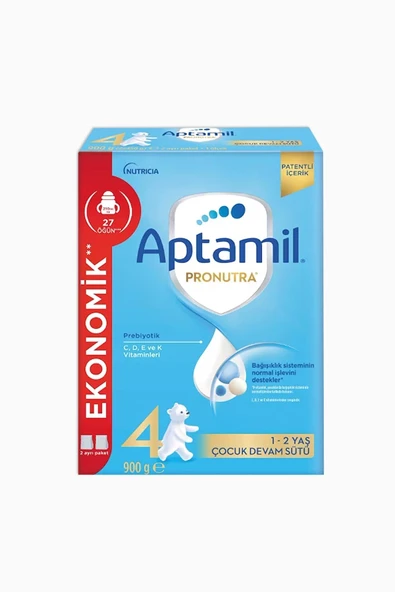 Aptamil Pronutra 4 Devam Sütü 900 gr 1-2 Yaş ürün görseli