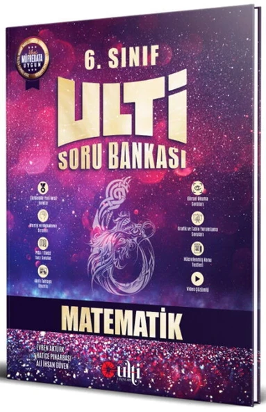 Ulti Yayınları 6. Sınıf Matematik Soru Bankası ürün görseli