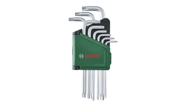 BOSCH Torx Alyan Anahtar Takımı 9 Parça (1600A02Z9C) ürün görseli