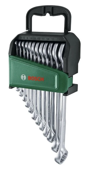 BOSCH 12 Parça Kombine Anahtar Takımı 6-19 mm (1600A02Z9D) ürün görseli