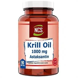 NCS Krill Oil 1000 mg Astaksantin 90 Softjel ürün görseli