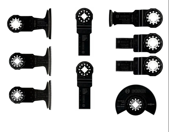 BOSCH Starlock Raspa Bıçak Seti 9 Parça (2608669146) ürün görseli