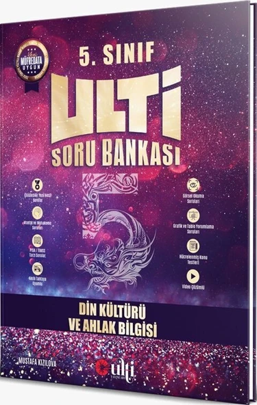 Ulti Yayınları 5. Sınıf Din Kültürü ve Ahlak Bilgisi Soru Bankası ürün görseli