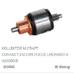 MARŞ KOLLEKTÖRÜ-MOT 12V 11D FORD ESCORT/FORD CONNECT BOY:127 ÇAP:56 - DODO-IM3066B - 1