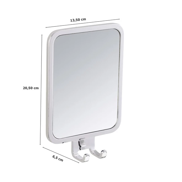 Wenko Duvara Monte Duş Aynası Krom - 2