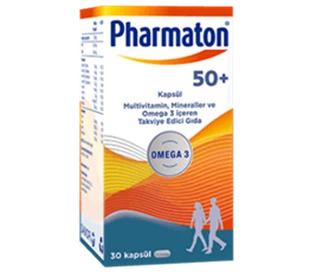Pharmaton 50 Plus 30 Kapsül ürün görseli