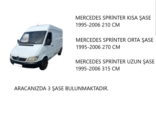 SPRİNTER KISA ŞASE NOKTALI YAN BASAMAK 1995-2006 - Resim 2