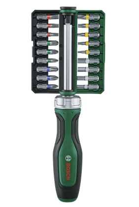 BOSCH Cırcırlı Tornavida Seti 18+1 Parça - Resim 3