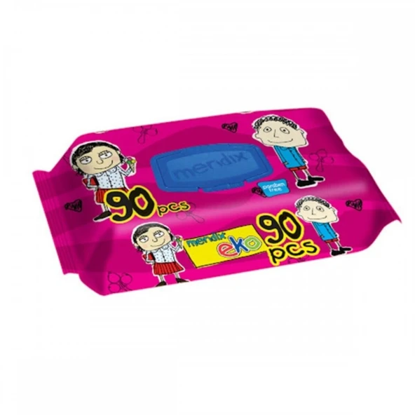 Fresh N Soft Mendix Islak Mendil 90 Li Kapaklı ürün görseli