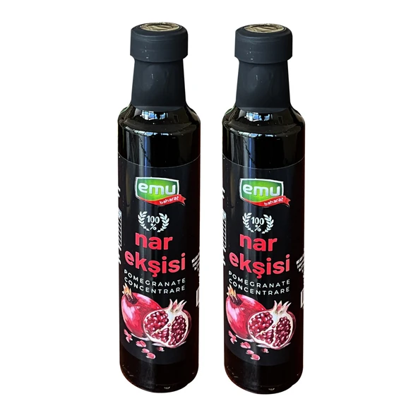 Emu Baharat %100 Nar Ekşisi 350 gr x 2 Adet - 1