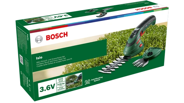 BOSCH ISIO Akülü Çim ve Çit Kesme Makinası 3.6 Volt - Resim 2