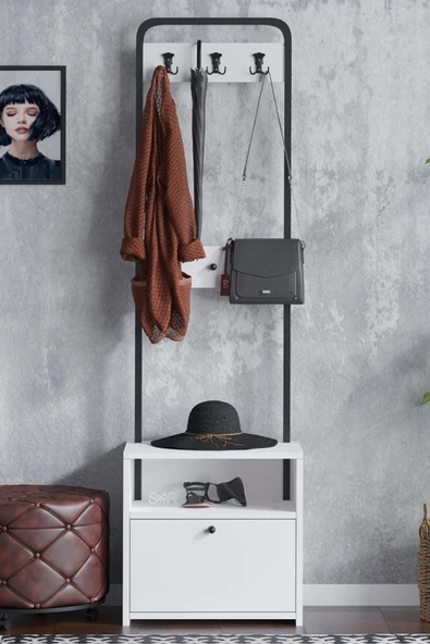 Decormet Tina Vestiyer Dec0095 Beyaz - Resim 6