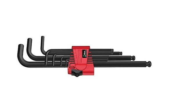 WERA 950/9 PKL BM Top Başlı Uzun Alyan Anahtar Takımı (05022086001) ürün görseli