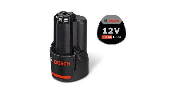 BOSCH GBA 12 V 3.0 Ah Yedek Akü 12 Volt 3.0 Ah ürün görseli