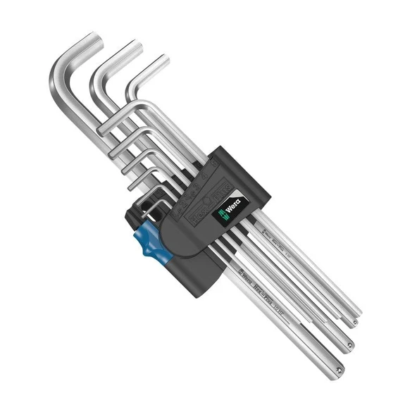 WERA 950/9 L HF HexPlus Uzun Alyan Anahtar Takımı (05022130001) ürün görseli