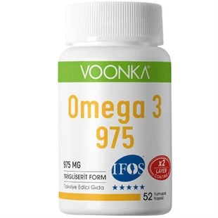Voonka Omega-3 975 mg 52 Kapsül ürün görseli