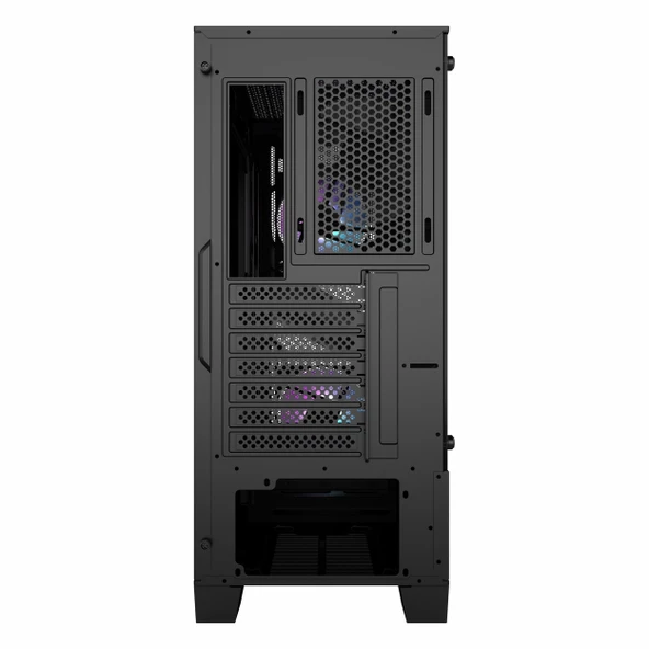 MSI MAG Forge 100R USB 3.2 RGB ATX Mid Tower Siyah Kasa - Resim 7