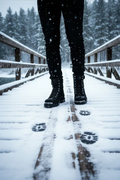 Big King Siyah Erkek Motorcu Bot - Resim 8